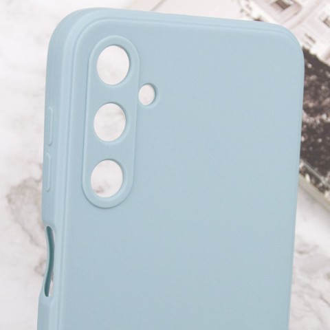 Силіконовий чохол Candy Full Camera для Samsung Galaxy A24 4G Сірий / Smoky Gray