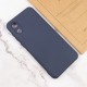 Чохол Silicone Cover Lakshmi Full Camera (A) для Samsung Galaxy A03 Core Синій / Midnight Blue
