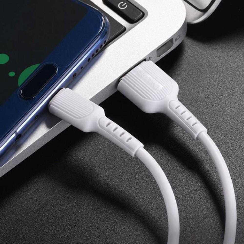 Дата кабель Borofone BX16 USB to Type-C (1m) Білий