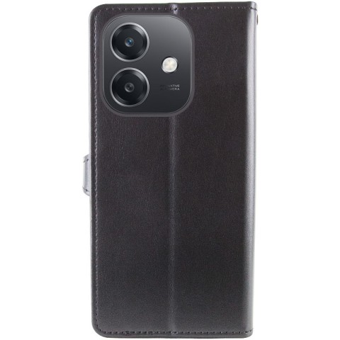 Шкіряний чохол-книжка GETMAN Gallant (PU) для Oppo A3 4G / A3x 4G/ A40m Чорний