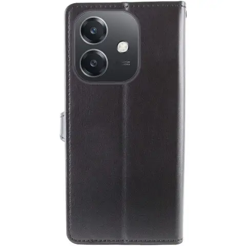 Шкіряний чохол-книжка GETMAN Gallant (PU) для Oppo A3 4G / A3x 4G/ A40m Чорний