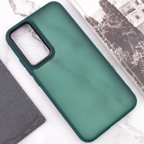 Чохол TPU+PC Lyon Frosted для Motorola Moto G22 Green