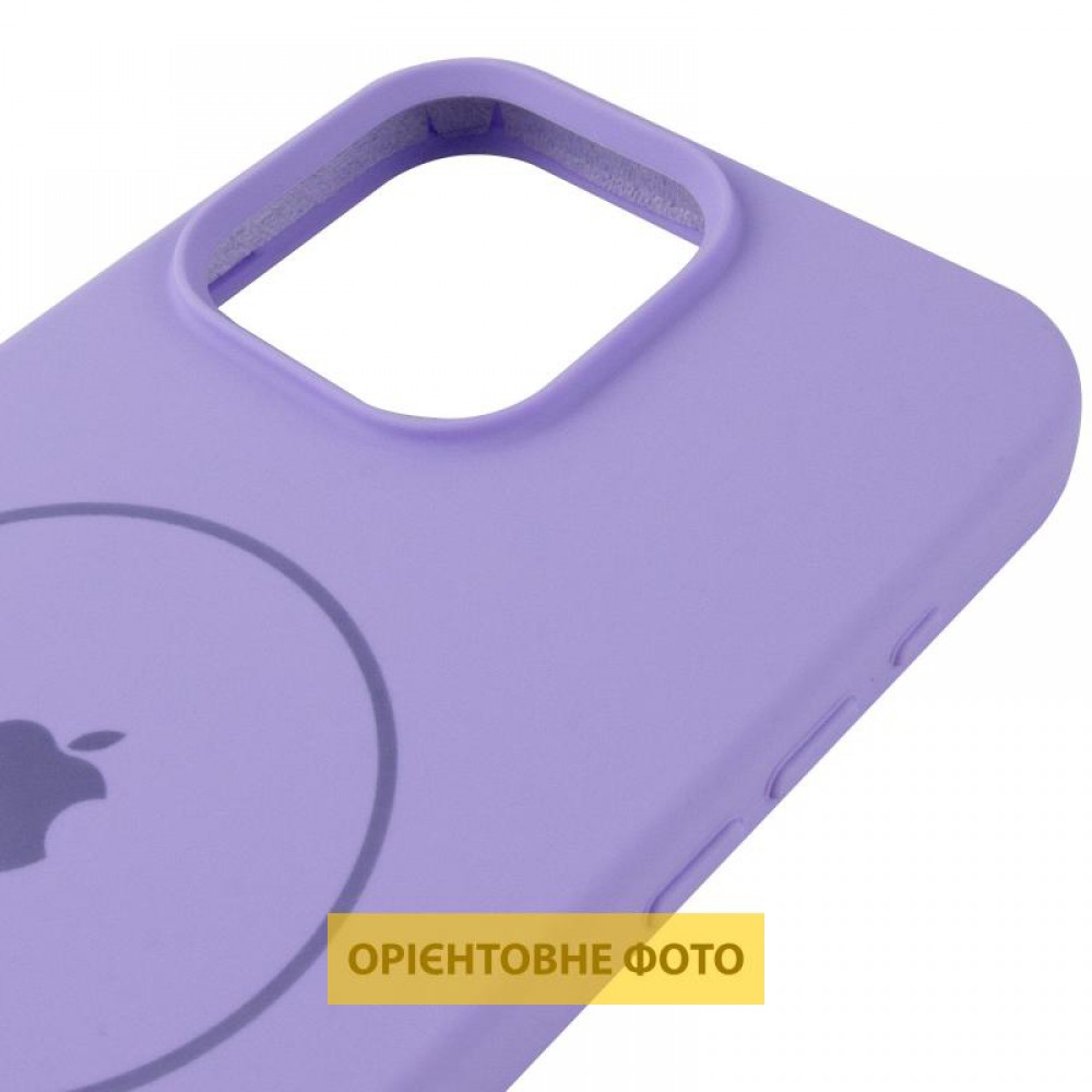 Чехол Silicone Case Full Protective (AA) V2 with MagSafe для Apple iPhone 16e (6.1")