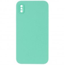 Чехол Silicone Case Square Full Camera Protective (AA) NOLOGO для Apple iPhone XS Max (6.5")