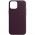 Шкіряний чохол Leather Case (AAA) with MagSafe and Animation для Apple iPhone 13 Pro (6.1") Dark Cherry