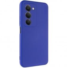 Чохол TPU GETMAN Liquid Silk Full Camera для Xiaomi Redmi 15 (EU) Синій / Deep navy