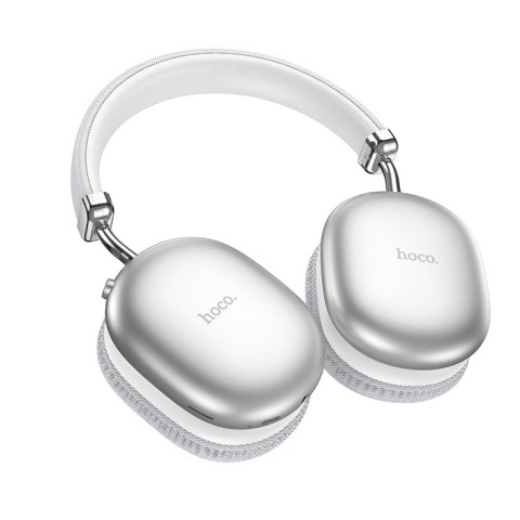 Накладні бездротові навушники Hoco W35 Max Joy Silver