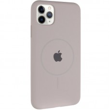 Чехол Silicone Case Full Protective (AA) with MagSafe для Apple iPhone 11 Pro Max (6.5")