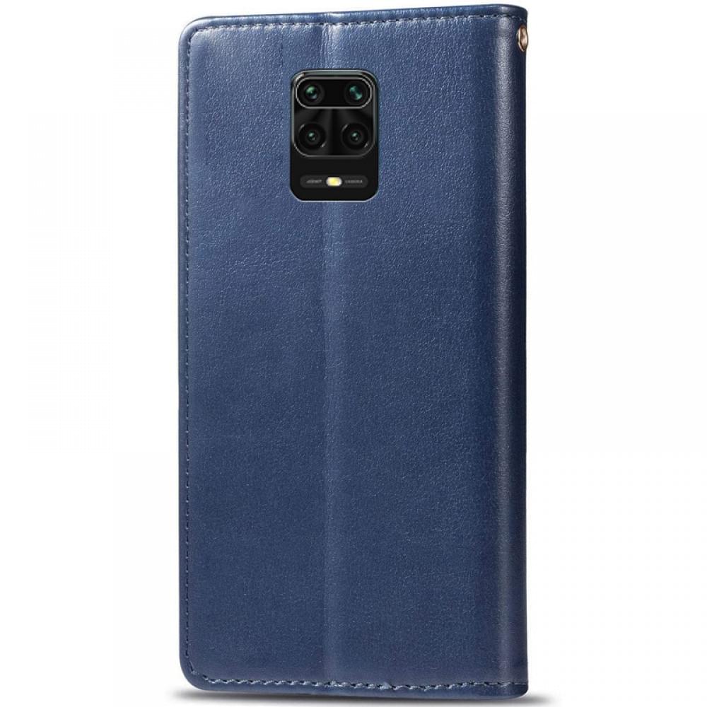 Кожаный чехол-книжка GETMAN Gallant (PU) для Xiaomi Redmi Note 9s / Note 9 Pro / Note 9 Pro Max
