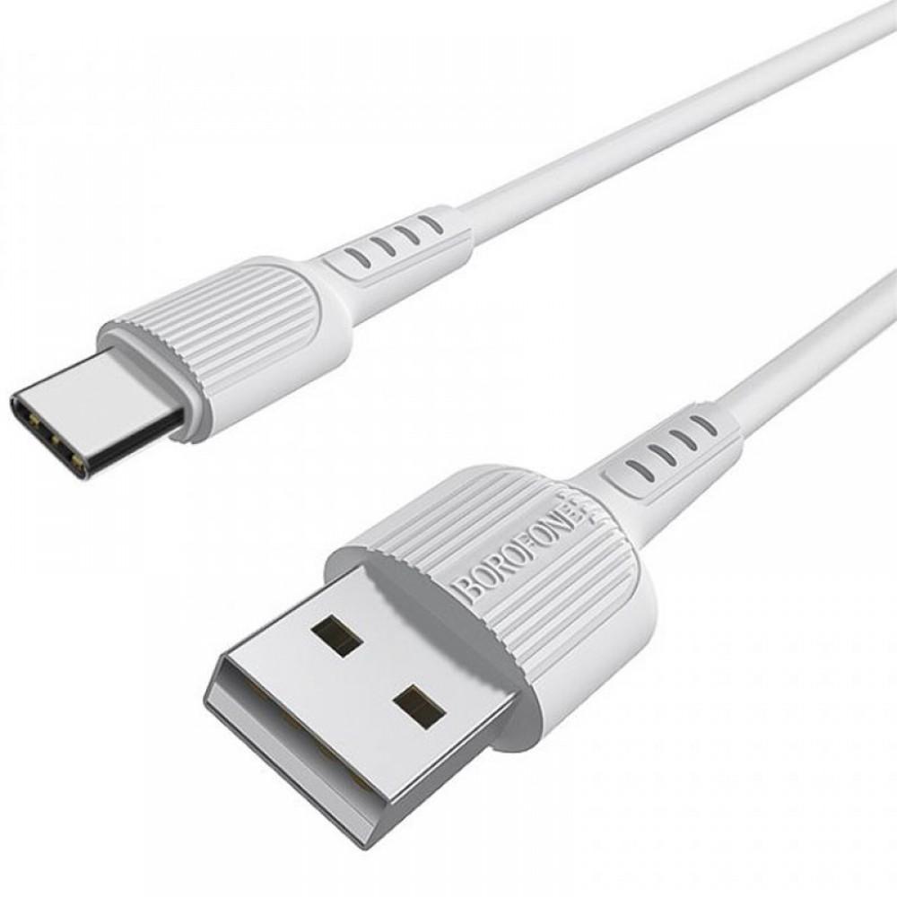 Дата кабель Borofone BX16 USB to Type-C (1m) Білий