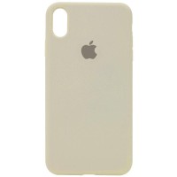 Чохол Silicone Case Full Protective (AA) для Apple iPhone XR (6.1") Бежевий / Antique White