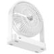 Настільний вентилятор Hoco HX65 ultra-thin desktop fan 2000 mAh White