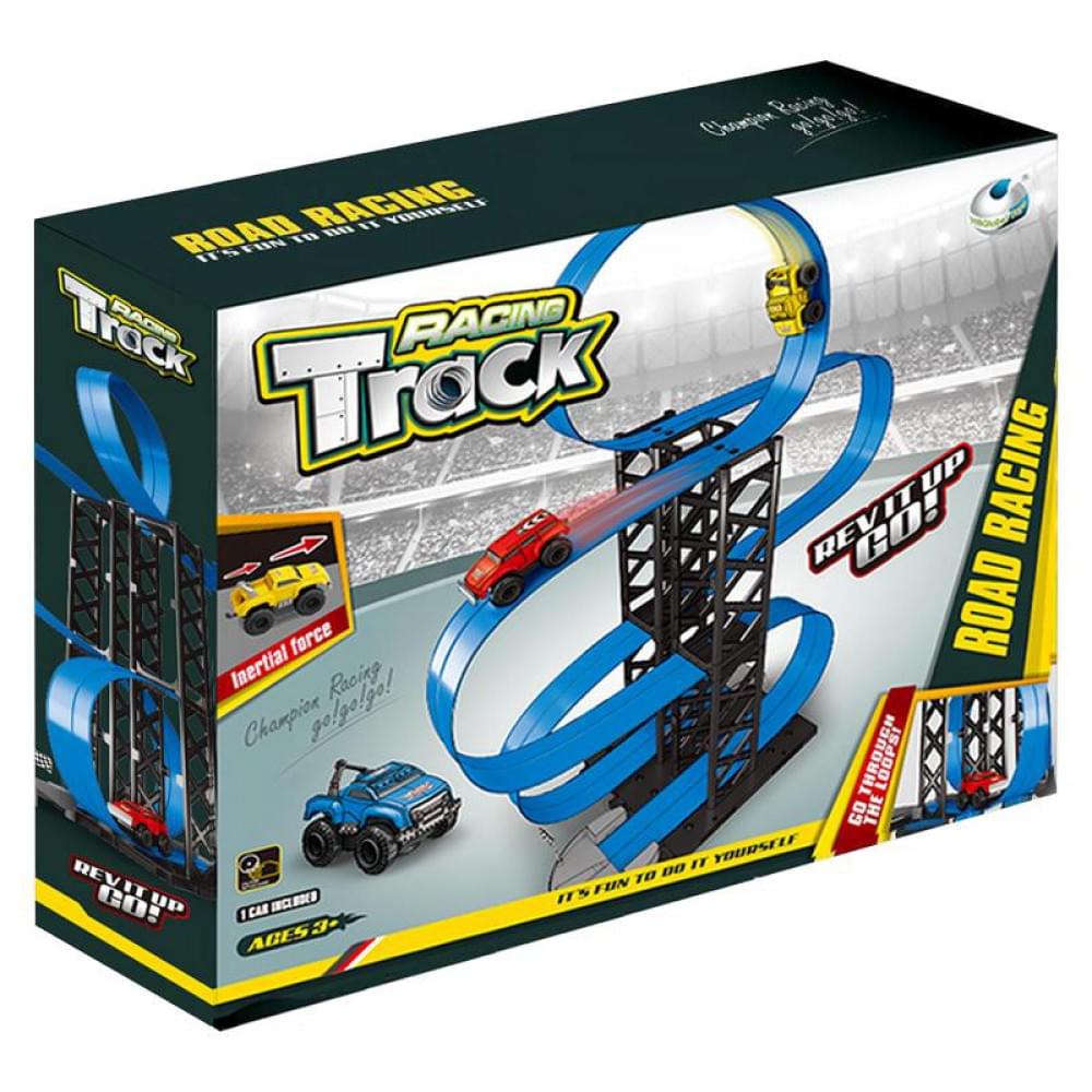 Інтерактивний трек з інерційною машинкою SHT 088-7 (1CAR) Blue