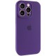 Чохол Silicone Case Full Camera Protective (AA) для Apple iPhone 13 Pro (6.1") Фіолетовий / Amethyst