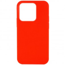 Чохол Silicone Case Full Protective (AA) NO LOGO для Apple iPhone 14 Pro (6.1") Червоний / Red