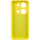 Чохол Silicone Cover Lakshmi Full Camera (AAA) для Xiaomi Redmi Note 13 Pro 4G Жовтий / Yellow