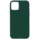 Чохол Silicone Case Full Protective (AA) NO LOGO для Apple iPhone 12 Pro Max (6.7") Зелений / Forest green