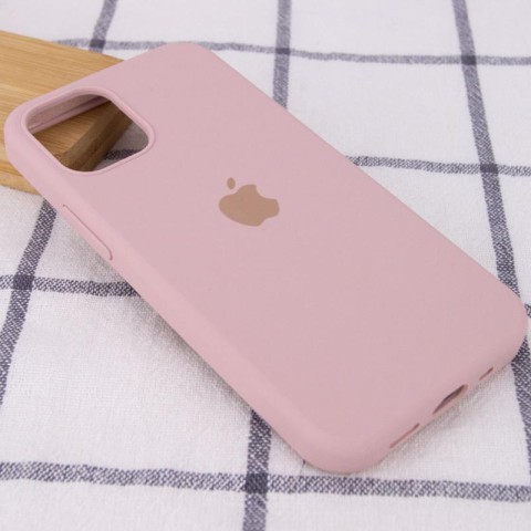 Чохол Silicone Case Full Protective (AA) для Apple iPhone 15 (6.1") Рожевий / Pink Sand