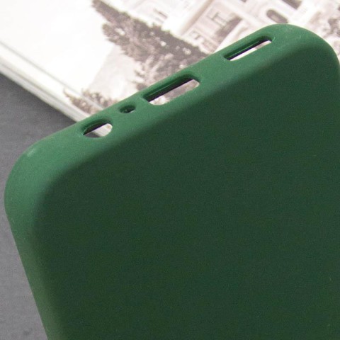 Чохол Silicone Cover Lakshmi Full Camera (AAA) для Samsung Galaxy A16 4G/5G Зелений / Cyprus Green