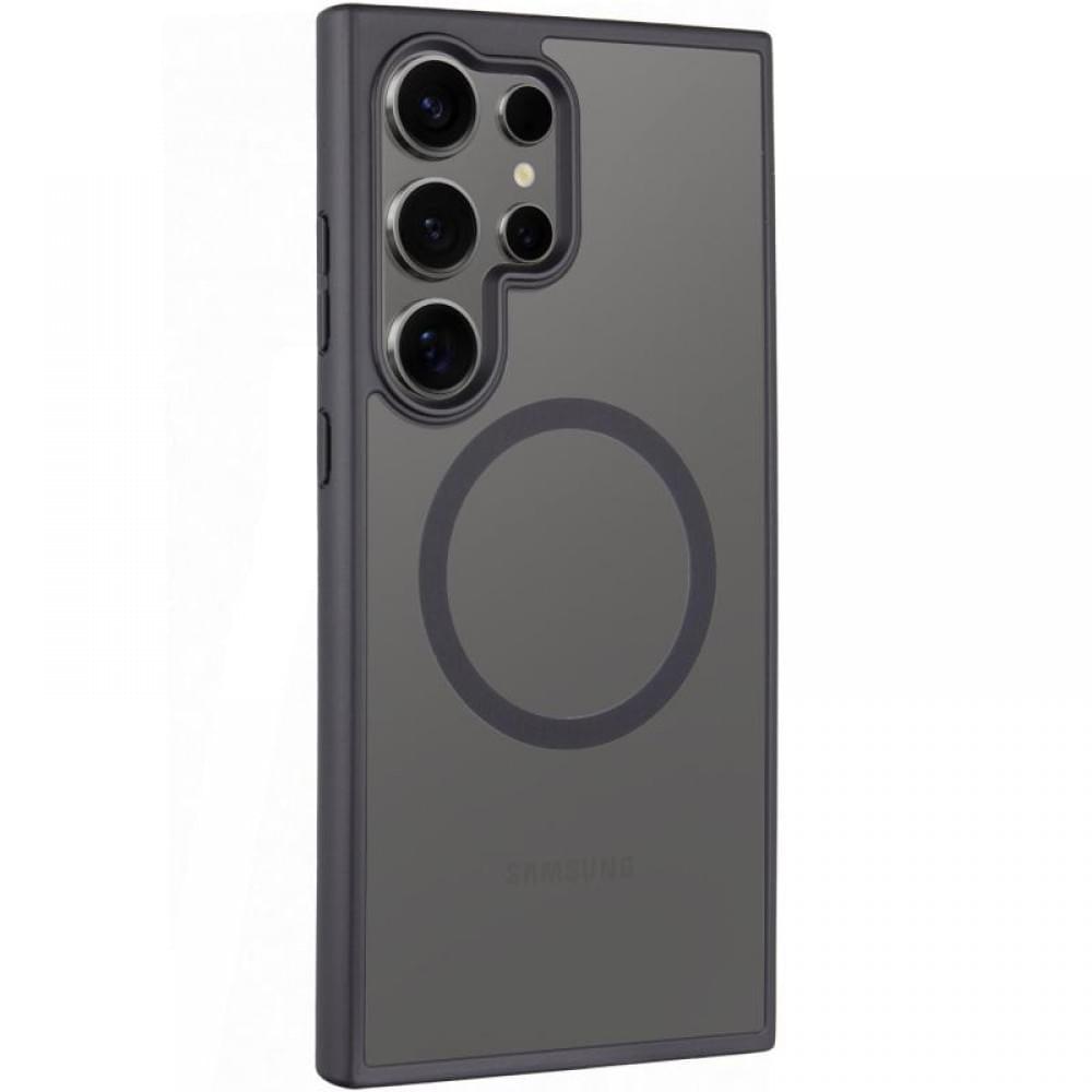 Чохол Ummi Colorful with MagSafe для Samsung Galaxy S24 Ultra Чорний / Black