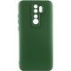 Чохол Silicone Cover Ummi Lakshmi Full Camera (AA) для Xiaomi Redmi Note 8 Pro Зелений / Dark green