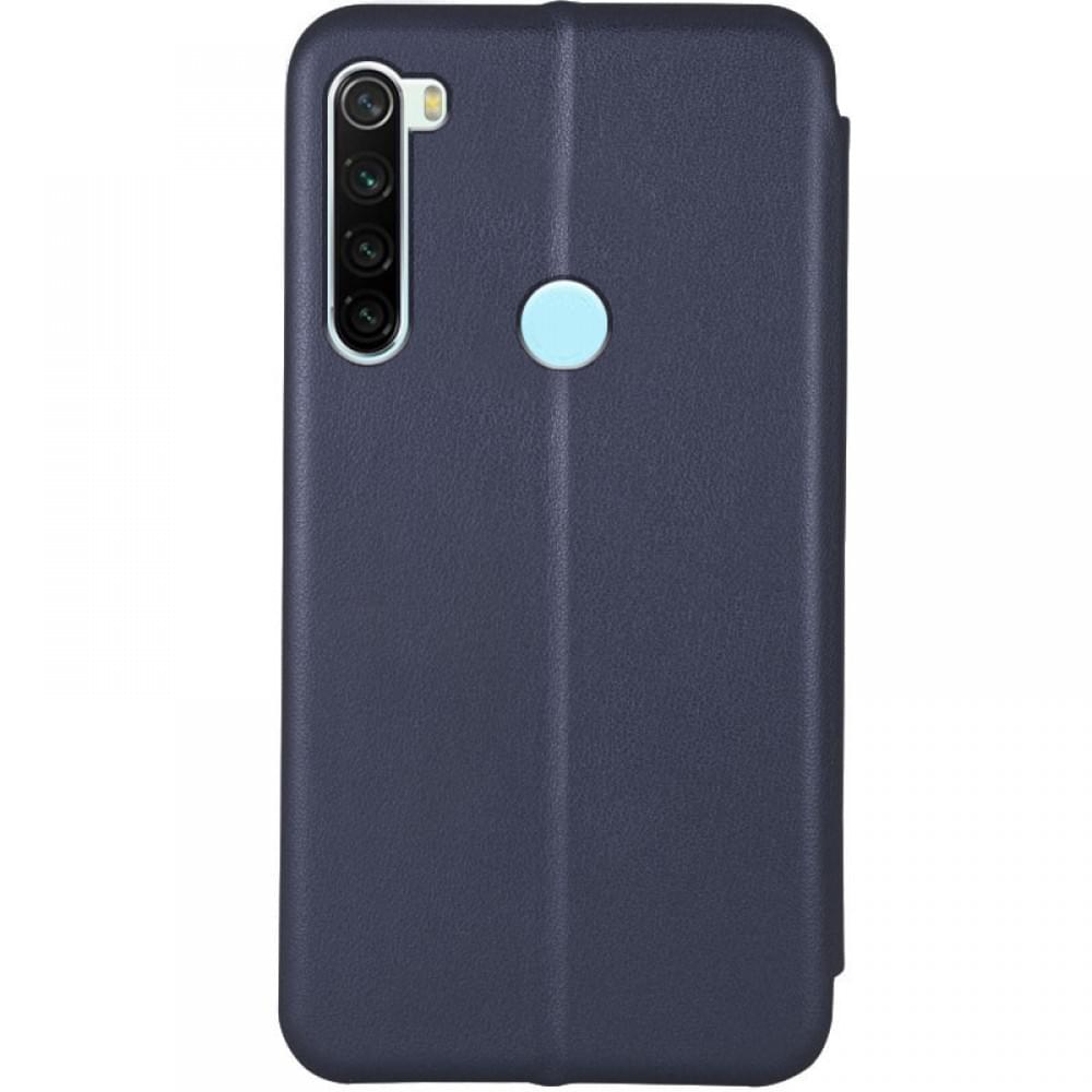 Шкіряний чохол-книжка Classy для Xiaomi Redmi Note 8T Темно-синій
