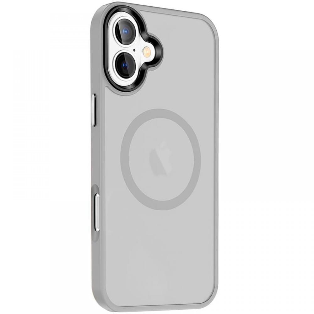 Чохол Ummi Colorful with MagSafe для Apple iPhone 17 (6.3") Сірий / Grey