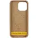 Чохол Silicone Case Full Protective (AA) V2 with MagSafe для Apple iPhone 16e / 17e (6.1") Бежевий / Desert Gold