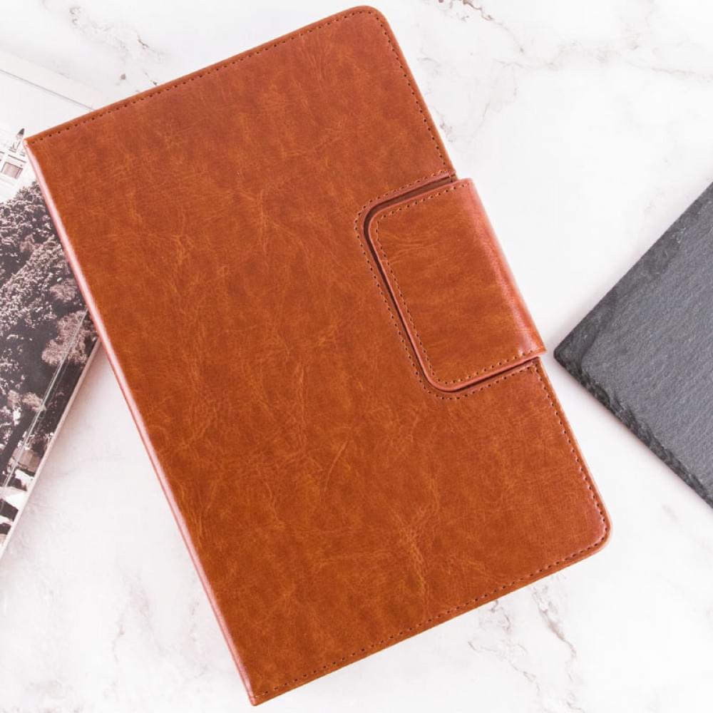 Универсальный кожаный чехол-книжка для планшета 9-10"