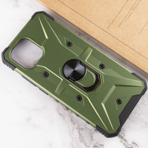 Ударостійкий чохол Pathfinder Ring для Samsung Galaxy A04 Зелений / Army Green