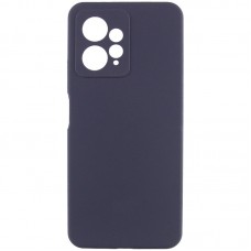 Чохол Silicone Cover Lakshmi Full Camera (AAA) для Xiaomi Redmi Note 12 4G Темно-синій / Midnight blue