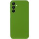 Чохол Silicone Cover Lakshmi Full Camera (AA) для Samsung Galaxy A15 4G/5G / M15 5G Зелений / Dark green