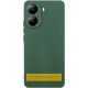 Чохол Silicone Cover Ummi Lakshmi Full Camera (AA) для Xiaomi 15T Pro Зелений / Dark green