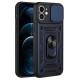 Ударостійкий чохол Camshield Serge Ring для Apple iPhone 11 (6.1") Синій