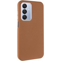 Шкіряний чохол Leather Case Metal Buttons для Samsung Galaxy A25 5G Brown