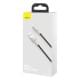 Дата кабель Baseus Cafule Series Metal USB to Lightning 2.4A (2m) (CALJK-B0) Black