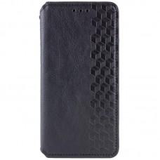Шкіряний чохол-книжка GETMAN Cubic (PU) для Xiaomi Redmi Note 14 4G (Int. version) Чорний