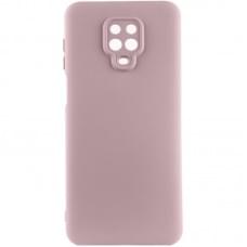 Чохол TPU GETMAN Liquid Silk Full Camera для Xiaomi Redmi Note 9s / Note 9 Pro / Note 9 Pro Max Сірий / Lavender