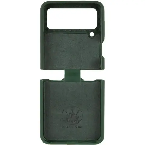Чохол Foldables Silicone Cover Lakshmi (AAA) для Samsung Galaxy Z Flip4 Зелений / Cyprus Green