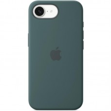 Чохол Silicone case (AAA) with Magsafe для Apple iPhone 16e (6.1") Lake Green