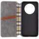 Кожаный чехол-книжка GETMAN Cubic (PU) для Xiaomi Redmi 14C / Poco C75