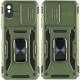 Ударостійкий чохол Camshield Army Ring для Xiaomi Redmi 9A Оливковий / Army Green