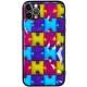 TPU+PC чохол Prisma Fluffie для Apple iPhone 11 Pro Max (6.5") Puzzle