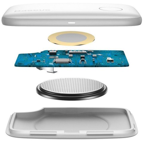 Трекер-брелок Baseus Intelligent T2 ropetype anti-loss device (ZLFDQT2-0) White