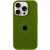 Чохол Silicone Case Full Protective (AA) with MagSafe для Apple iPhone 15 Pro (6.1") Зелений / Dark Olive