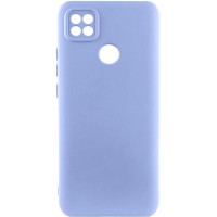 Чохол TPU GETMAN Liquid Silk Full Camera для Xiaomi Redmi 9C Бузковий / Light purple