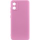 Чохол TPU GETMAN Liquid Silk Full Camera для Motorola Moto E13 Рожевий / Pink