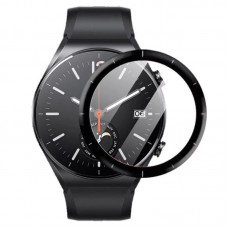 Полімерна плівка 3D (full glue) (тех.пак) для Xiaomi Watch S1 Чорний
