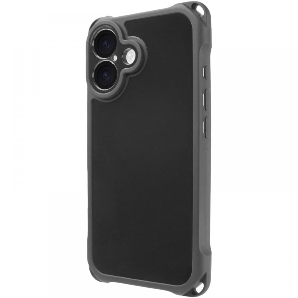 Чохол TPU CrossBody with straps для Apple iPhone 16 Plus (6.7") Black