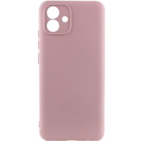 Чохол Silicone Cover Lakshmi Full Camera (AA) для Samsung Galaxy A04e Рожевий / Pink Sand